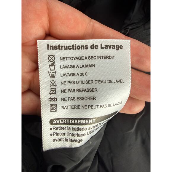 UNBON Heated Vest Women's XXL with Battery Pack black - Picture 9 of 11